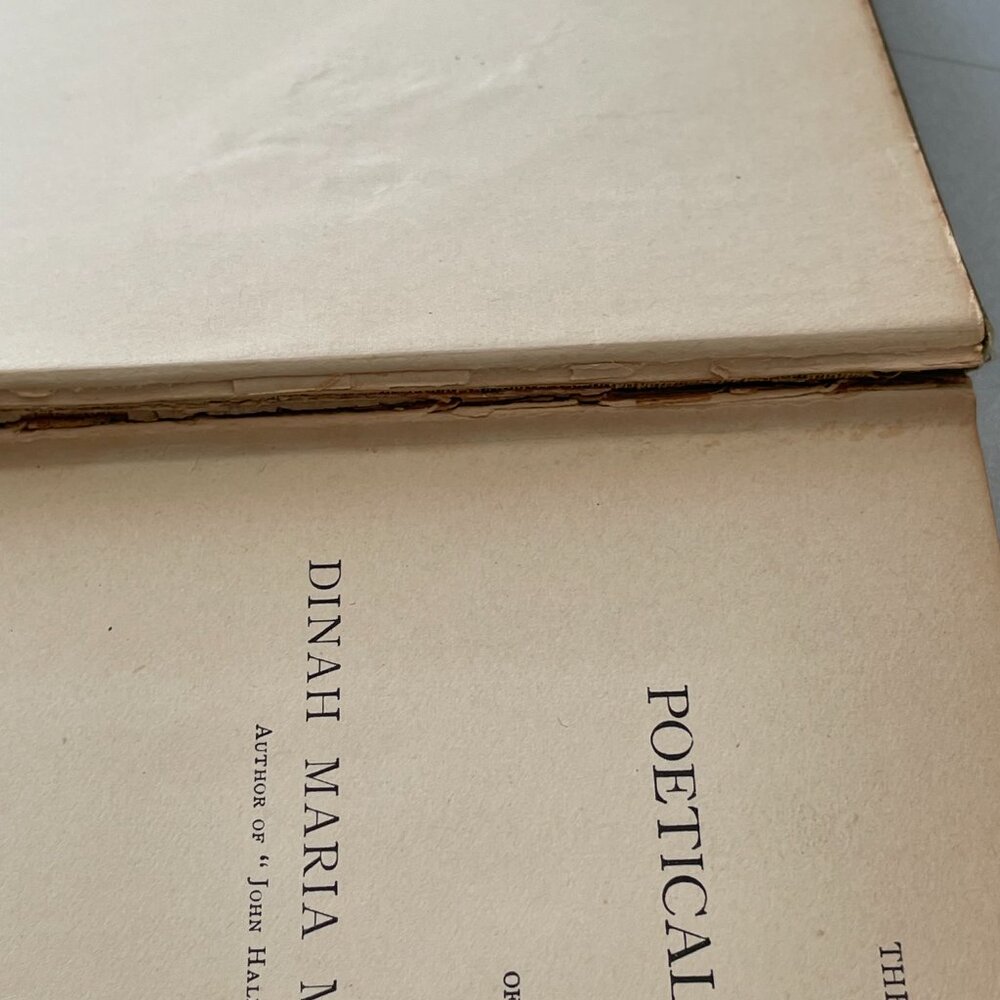 Mulock's Poem Hardcover Copyright Circa 1880 Thomas Y. Crowell & Company - Picture 14 of 16